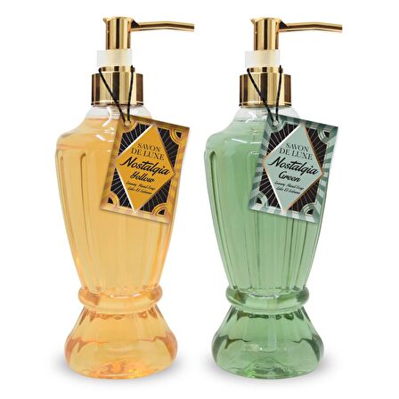 Savon De Luxe Nostalgia Green ve Yellow Luxury Sıvı Sabun 500 ml x 2 Adet