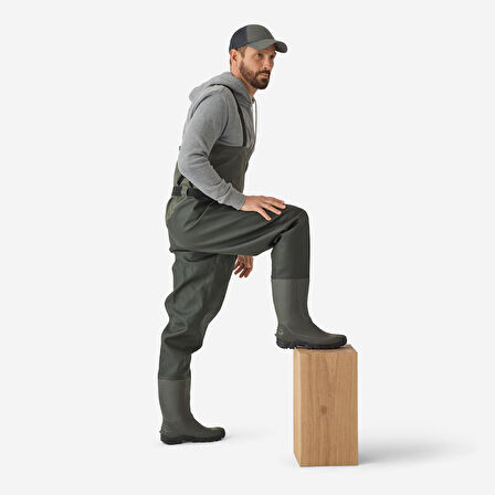 Balıkçı Tulum Çizmesi - Balıkçılık - PVC - 100 - 44/45-XL
