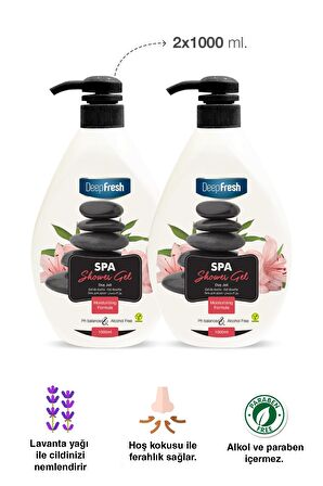 Deep Fresh Spa Duş Jeli 1 lt x 2 Adet