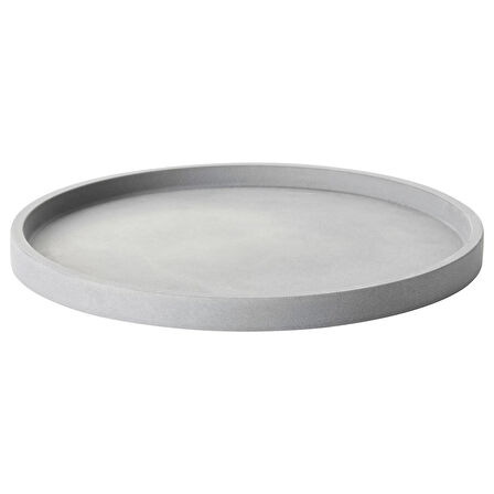 Saksı altlığı, açık gri, 27 cm