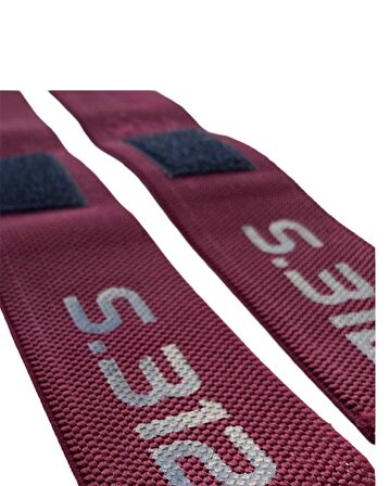 Pro Wrist Wraps 2'li Paket - Halter, Crossfit, Power Lifting Bilek Bandajı 50 Cm X 6 Cm