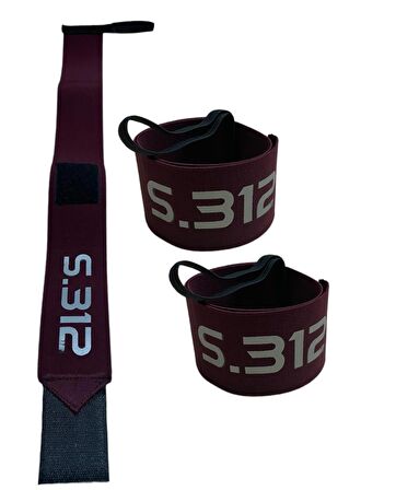 Wrist Wraps 2'li Paket - Halter, Crossfit, Power Lifting Bilek Bandajı 50x5 Cm