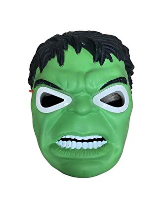 Hulk Maskesi - Yenilmez Süper Kahraman Hulk Maskesi - Sesli ve Işıklı Hulk Maskesi