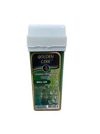 Golden Cire Roll-On Sir Ağda - Hassas Ciltler İçin Yeşil  Roll-On Sir Ağda