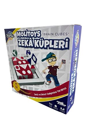 Moli Zeka Küpleri - Zeka Küpleri Brain Cubes Zeka Oyunu Strateji Oyunu 2 - 4 Kişilik