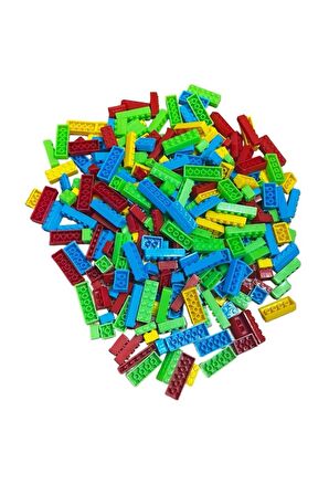 300 Parça Mmx Lego Blok Puzzle Plastik Saklama Kabı İle Birlikte