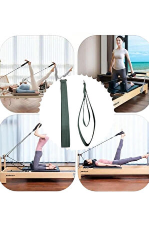 Pamuklu Reformer Pilates Elcik Haki Yeşil Pilates Reformer Elcik