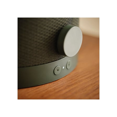 Bluetooth hoparlörlü lamba, koyu yeşil, 38 cm