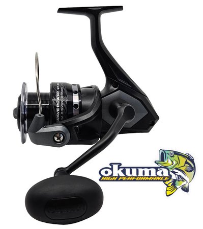 Okuma Wave Power 4000 240cm 20-40gr Double Black Maket Balık Spin Olta Takımı Seti