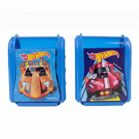 BakGelAl Hot Wheels Lisanslı Masaüstü Kalemtıraş – Hazneli Çocuk Okul Kalem Açacağı