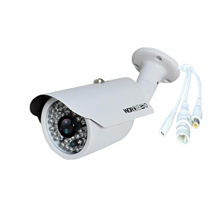 Qromax 6 Megapiksel Full HD 1920x1080 IP Kamera Güvenlik Kamerası Seti 4'lü