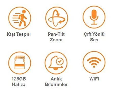 Whome Yapay Zeka Destekli 360° Bebek Kamerası Gece Görüşlü - SBD_2