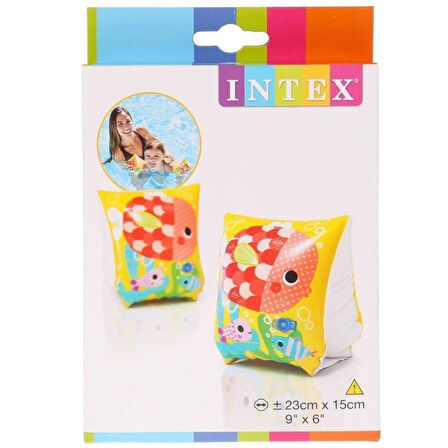 İntex Tropikal Desenli Kolluk 23x15 Cm - 58652