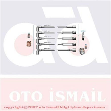 BUJİ KABLOSU OPEL A KASA TÜM MODELLER 4 TÜPLÜ 1612537