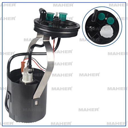 DEPO ŞAMANDIRASI KOMPLE TEMPRA / TIPO 1.6IE MPI ENJEKSİYONLU 7788694