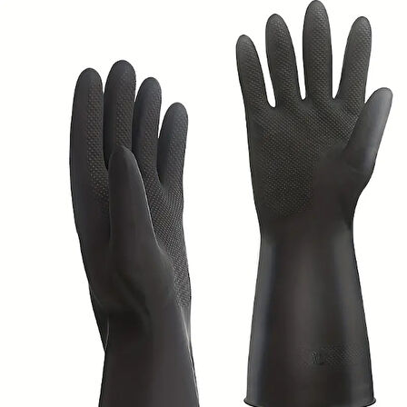 Siyah Renkli Endüstriyel Eldiven 