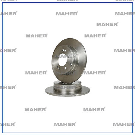 FREN DİSKİ I-30 2015 / SONATA 2006-2010 / I-30 SPORTWAGON 2015 ARKA DÜZ MANUEL EL FRENLİ 284-5 584113K100 (2 ADET)