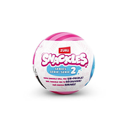 5UA02000 Snackles Aburcubur Surpriz Peluş 12 cm