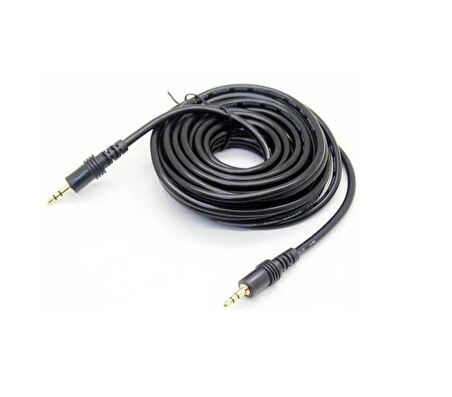 3.5 mm STEREO Erkek Ses Aux Kablo 10 Metre