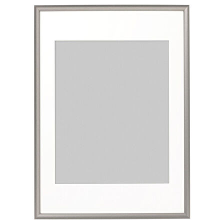 Gri çerçeve, lame, 50x70 cm