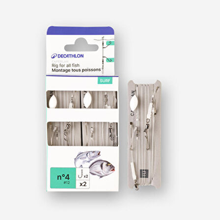 Surfcasting Kösteği - Tüm Balıklar - 6 Numara - 2 Adet