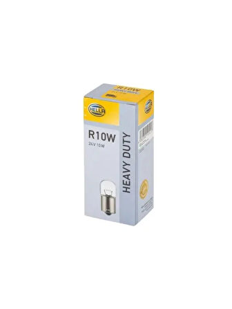 AMPUL 67  24V 10W R10W-HALOJEN  BA15s 	HEAVY DUTY ÜNIVERSAL (10 ADET)
