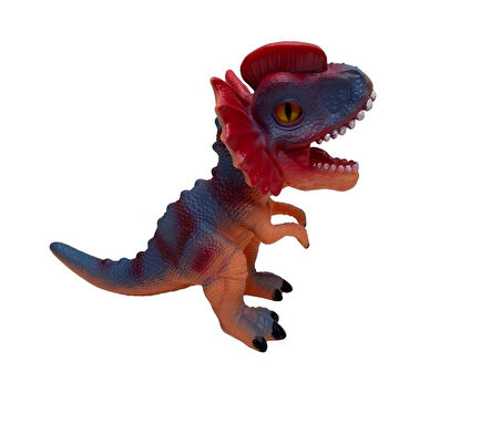 Soft Dinazor Neon Gözlü 24 Cm - LD6206B-Dilophosaurus