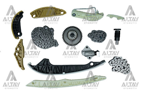 EKSANTRİK ZİNCİR SETİ PASSAT / A3 / A4 / A6 2008-2015 BZB-CABA-CABB-CDAA-CDHA-CDHB-CCZA-CDAB 1.8-2.0 TFSI 06K109158AA