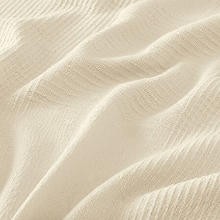Yatak örtüsü, natürel, 150x250 cm