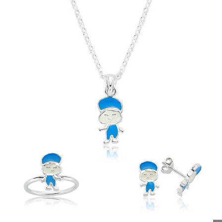 Gümüş Pepee Çocuk Set