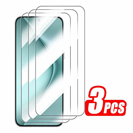 Oneplus Nord 3 için full kaplama nano tempered ekran koruyucu 3 adet set