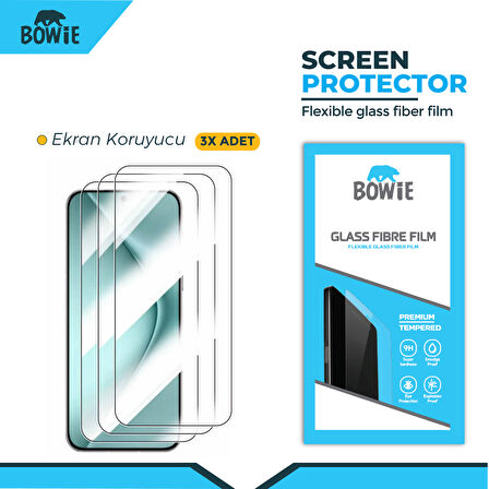 Oneplus Nord 3 için full kaplama nano tempered ekran koruyucu 3 adet set