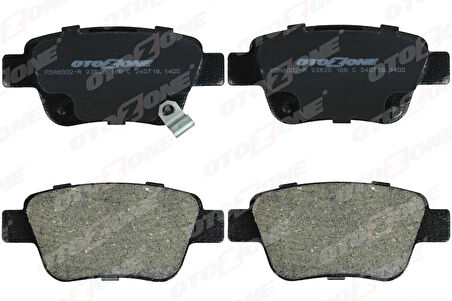 ARKA FREN BALATA TOYOTA AVENSIS 1.6L 3ZZFE VVTI ZZT250 2003-2008 / 2.0L 1AZ-FE 1AZFSE AZT250 2003-2008 0446605010 0446605020 0446628110