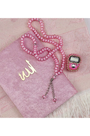 Pembe 4 Parça Seccade Hediye Seti