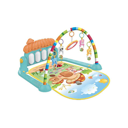 Piyanolu Mantar Oyun Halısı 