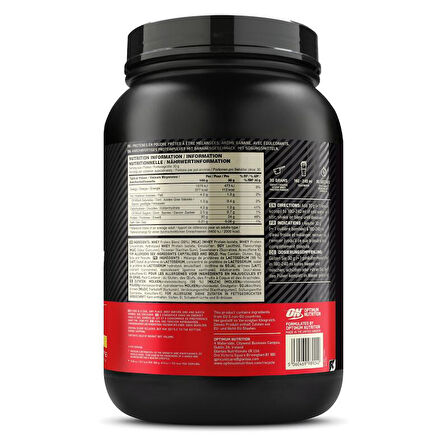 Optimum Gold Standard Whey Protein Tozu, Muz, 908 Gr