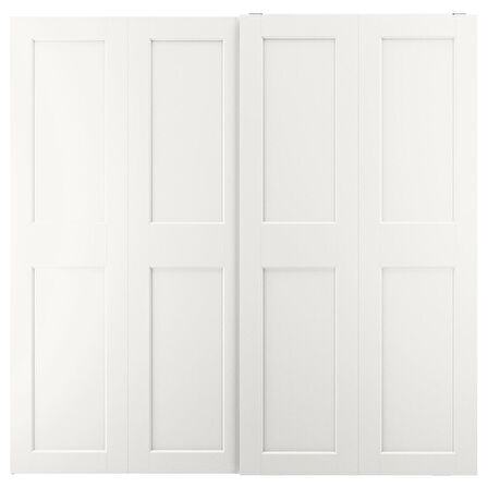 Sürgü kapak, beyaz, 200x201 cm