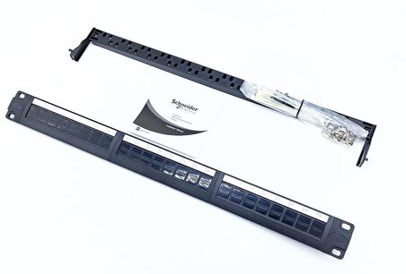 PATCH PANEL UTP CAT6 24 PORT (BOŞ)