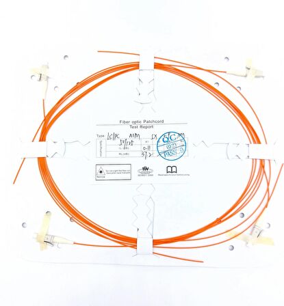 PIGTAIL LC MM 1 MT OM2  (4'LÜ PAKET) PREMIUMLINE