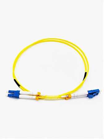 FİBER PATCH CORD LC-LC SM DUPLEX 9/125 1 MT