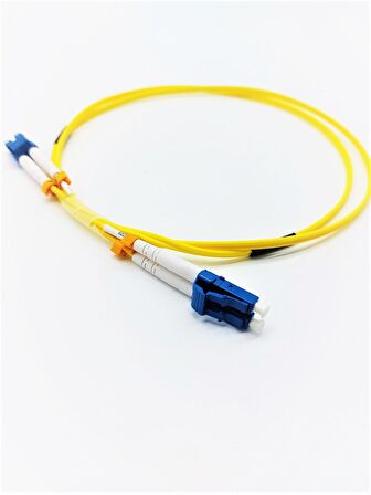 FİBER PATCH CORD LC-LC SM DUPLEX 9/125 1 MT