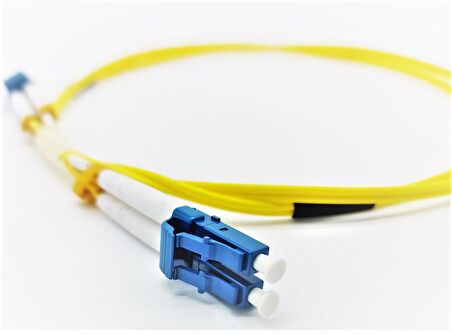 FİBER PATCH CORD LC-LC SM DUPLEX 9/125 1 MT