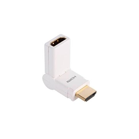 HDMI A ERKEK - HDMI A DİŞİ AÇILI BAĞLANTI ADAPTÖR