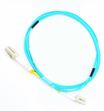 FİBER PATCH CORD LC-LC MM DUPLEX 50/125 OM4 2 MT