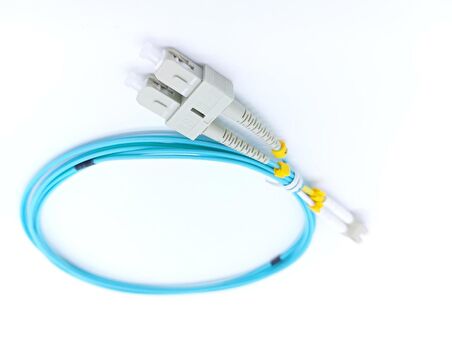 FİBER PATCH CORD SC-LC MM DUPLEX 50/125 1 MT