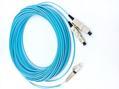 FİBER PATCH CORD SC-LC MM DUPLEX 50/125 OM3 25 MT