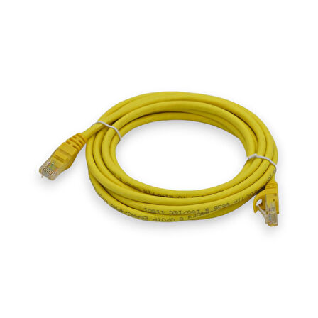 PATCH CORD UTP CAT6 3 MT YELLOW