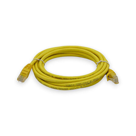 PATCH CORD UTP CAT6 3 MT YELLOW