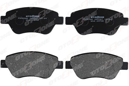 ÖN BALATA ALBEA-PALIO-STILO-SIENA DOBLO 1.3 1.9 IDEA CORSA 1.3 2007 GDB1579-GDB1700 4254 06 55175317 55174420 WVA23705