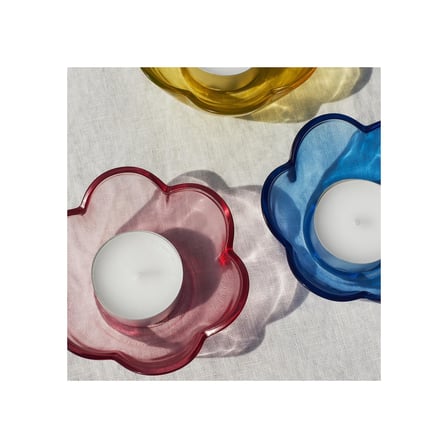 Tealight mumluk, çok renkli, 4 cm